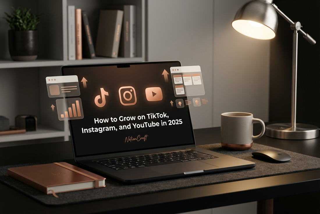 How to Grow on TikTok, Instagram, and YouTube in 2025